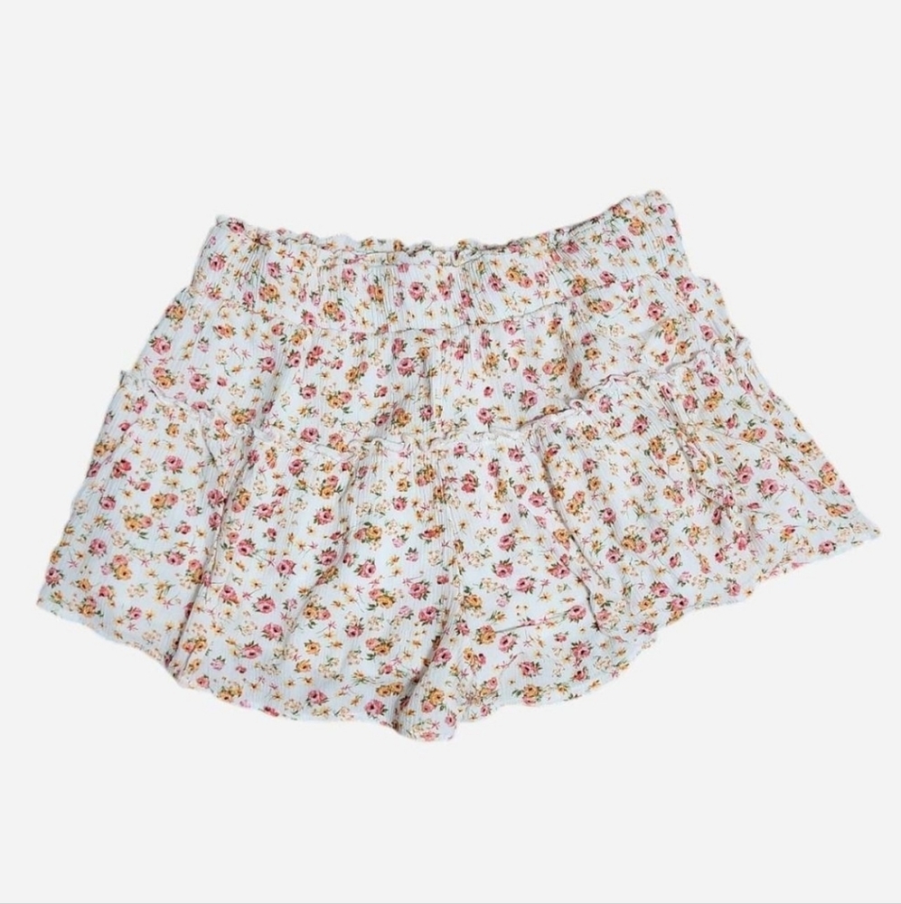 Floral Ruffled Skort Altar'd State - Picture 2 of 4